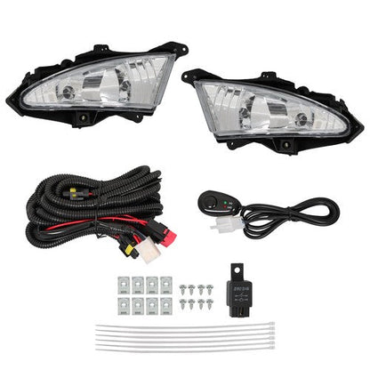 For 2007 2008 2009 2010 Hyundai Elantra Pair Fog Light Engine Motor Mount 4pcs