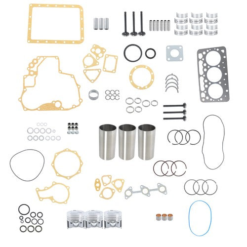 D662 Train Engine Bearing&Valve For Kubota Rebuild Overhaul Kit With Gasket Set