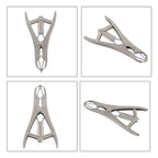 Stainless Steel Castration Pliers Tail Breaker with 100 Visibility Red Lamb Mark