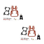 2pack Carburetor Rebuild Kit for Johnson Evinrude V4 85 90 100 115 125 140 HP US
