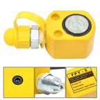 5 Ton Hydraulic Jack Power Ram Kit and CP-180 Manual Hydraulic Hand Pump