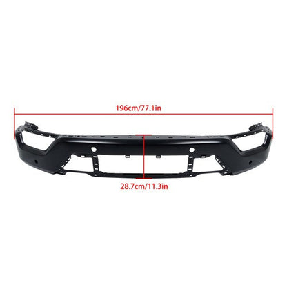 Durable Front Chrome Bumper Grille License Plate 5PCS For Ford F150 2021-2023
