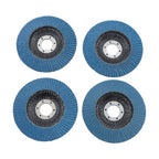 20 PCS T29 Flap Discs 4.5" x 7/8" 40/60/80/120 Grit Angle Grinder Sanding Disc