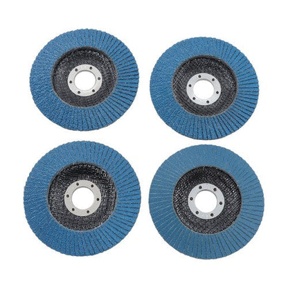 20 PCS T29 Flap Discs 4.5" x 7/8" 40/60/80/120 Grit Angle Grinder Sanding Disc