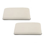 2× Seat Bottom Cushion Assembly For Club Car DS Golf Cart 1981-2000.5 White US