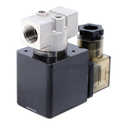 1/4" Inch Fast Response Electric Air Water Solenoid Valve 12V DC Closed Normally