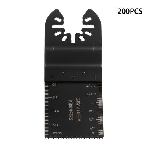 Universal Multitool Blades - 200 Pieces Oscillating Saw Blades Combination