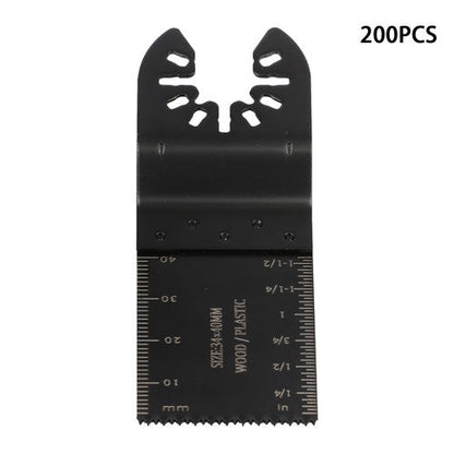 Universal Multitool Blades - 200 Pieces Oscillating Saw Blades Combination
