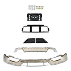 New For Ford F-150 2021-2023 Front Bumper Face Bar 6-piece Kit W/o Sensor Holes