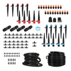 With Tubing Hose 226FT Automatic Irrigation System Adjustable Nozzle Micro Drip