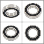 10Pcs 6209-2RS Deep Groove Ball Bearings 45mm Inner Dia 85mm OD 19mm Bore Sealed