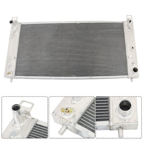 Aluminum 3 Row Radiator For Chevrolet Avalanche 2007 2008 2009 2010-2013 CU2370