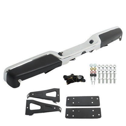 Rear Step Bumper Assembly Chrome Steel Fit For 1997-2003 2004 Dodge Dakota
