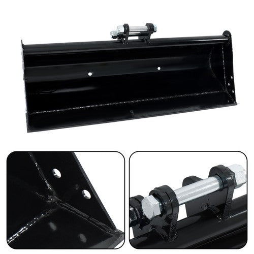 Fits For Mini Excavator 1ton-1.5ton With Pins 1000mm Plain Bucket Attachment