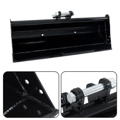 Fits For Mini Excavator 1ton-1.5ton With Pins 1000mm Plain Bucket Attachment