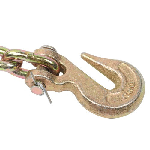 W/Clevis Hooks Transportation Bundle Chain Steel Gold 4900lbs G80 5/16in×12ft