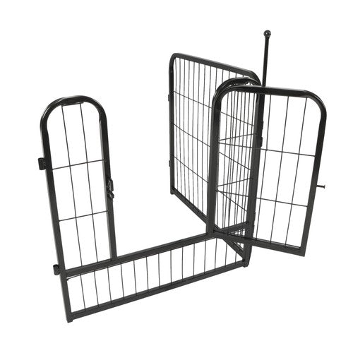 24 Panels 24x24 inch Dog Playpen Crate Fence Pet PlayPen Exercise Cage