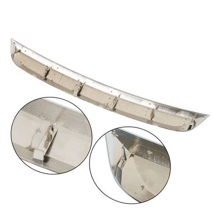 For Ford Fusion Chrome 2010-2012 Front Upper Grill Grille Molding Trim Set 3Pcs