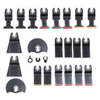 25PCS Oscillating Tool Professional Bi-Metal Multitool Blades Kits for Wood Nail