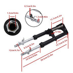 Complete Front Forks Shock Suspension Fit For Honda CRF50F XR50 2004-2014 Black