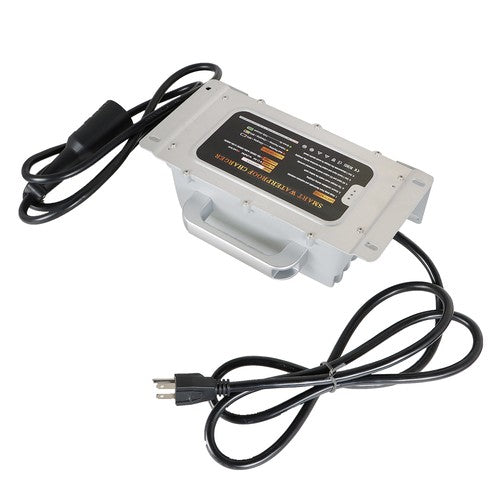 For Club Car DS Precedent Battery Charger 48 Volt 15 Amp 3 Pin Round Golf Cart