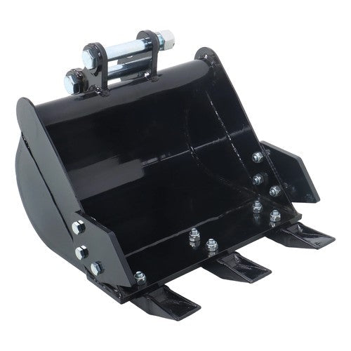 New Mini Excavator 400mm Tooth Bucket Digger Machine Attachment With Teeth