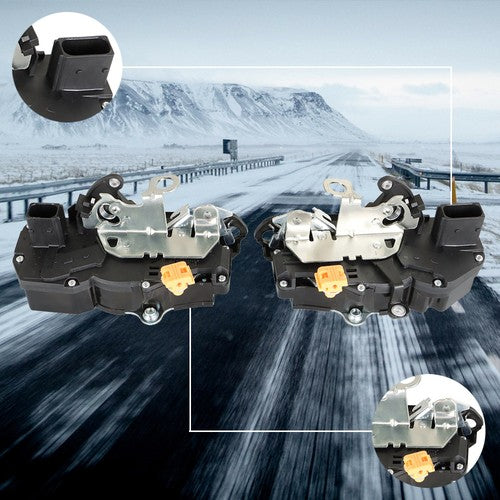 For GMC Sierra Chevy Silverado 1500 Door Lock Actuator Latch Front Left & Right