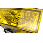 For 1997-2001 Honda Prelude Yellow Lens Bumper Fog Lights Driving Lamps w/wiring