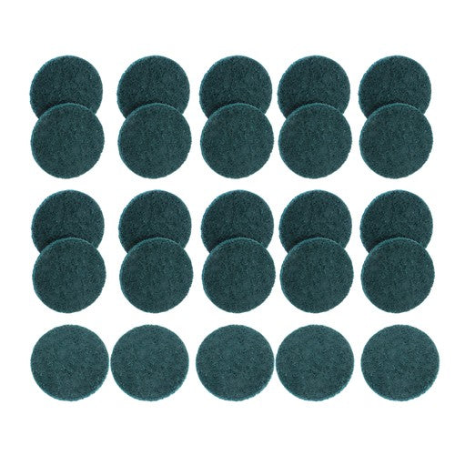 25 Pack Surface Conditioning Quick Change Discs 2" Fine Prep Pad Discs