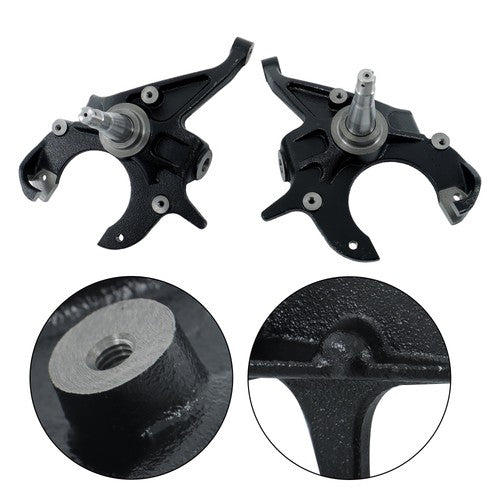 For GMC S15 1983-1990 Pair 2'' Drop Lowering Spindles For GMC Jimmy 1992-1997