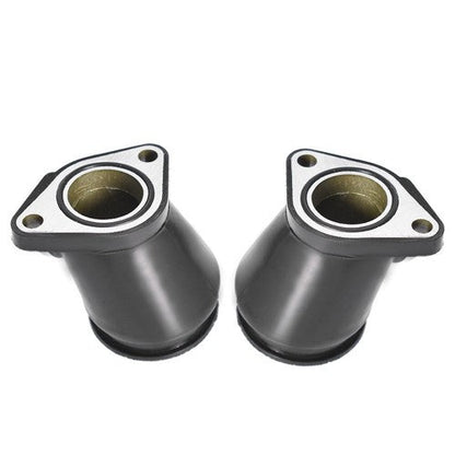 2PC Carburetor Carb Intake Manifold Boot Pipe For Honda Rebel CA250 CMX250