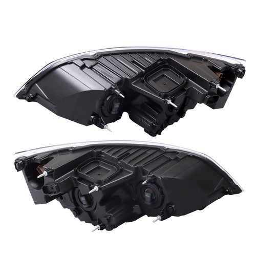 Left and Right Headlights For Freightliner Cascadia 2018-2023 Halogen w/ Bulb/s