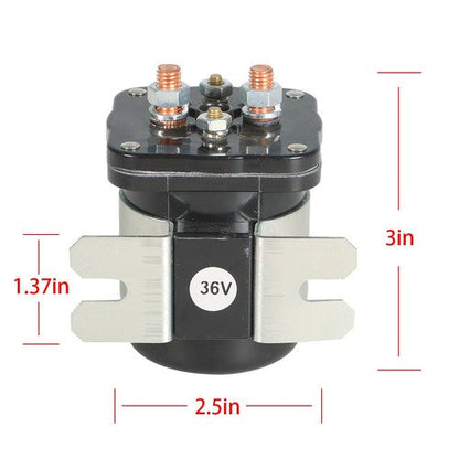Solenoid 586-117111 20468G1 For EZGO Club Car Yamaha 1988-2005 Golf Cart 36V DC