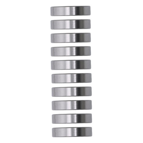 10Pcs R18-2RS 1-1/8" × 2-1/8" ×1/2" Double Rubber Seals Deep Groove Ball Bearing