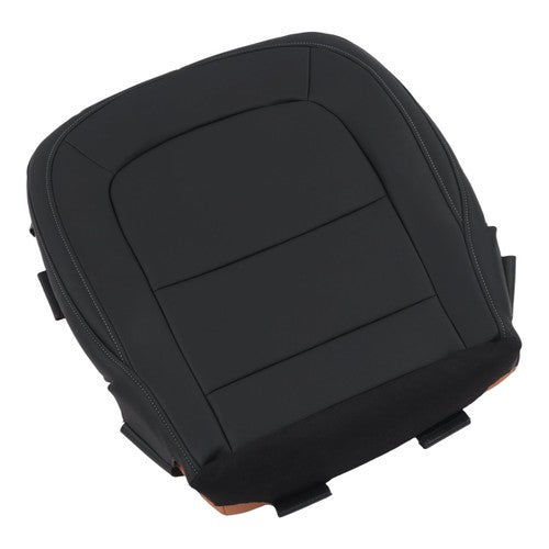 Leather Black For Chevy Colorado Canyon 2015-2022 Driver Side Bottom Seat Cover