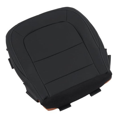Leather Black For Chevy Colorado Canyon 2015-2022 Driver Side Bottom Seat Cover