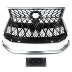 Front Upper Grille Chrome Sport Style for 2016-2021 for Lexus LX570 Luxury