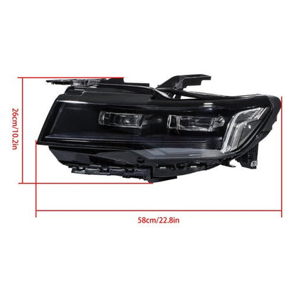 Headlight LED For Cadillac Escalade Sport/Sport Platinum 2021-2024 Left Black