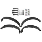 New Plastic Black Wide Wheel Lip Fender Flares Fit For Ford Bronco 2021-2024
