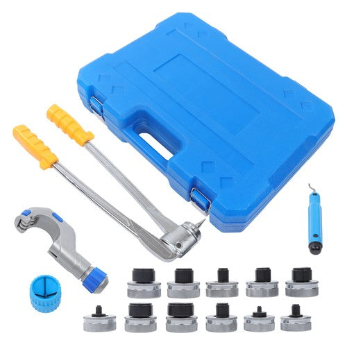 Includes 3/8'' To 1-5/8'' Tube Swaging Set High Quality HVAC Tubing Expander Kit