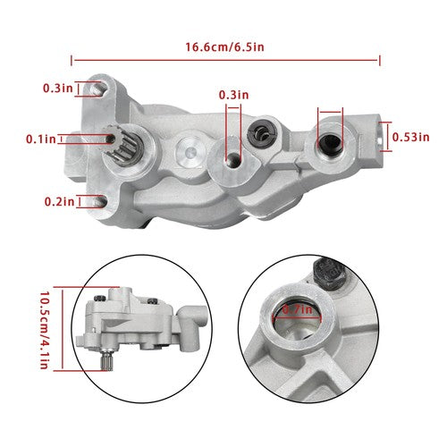 Hydraulic Pump For Massey Ferguson 135 150 165 175 886821M93 886821M94 New