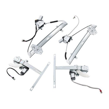 4Pcs For Honda Accord 1998-2002 Power Window Regulator Front & Rear w/Motor NEW