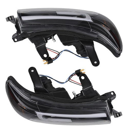 Headlights Left&Right For Toyota Tacoma 2005-10 11 Front Bumper Grille Plastic