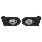 For 2002 -2004 Acura RSX 2DR Pair Clear Lens Bumper Fog Lights Lamps w/wiring