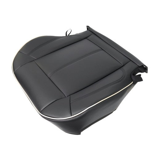 Driver&passenger Bottom Seat Cover Fit For Hummer H3 2006-2010 Black Leather