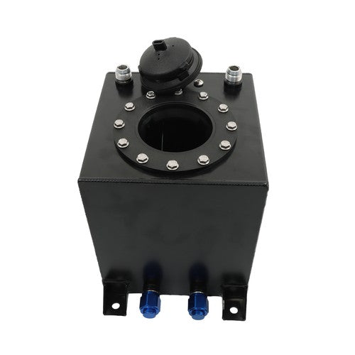 Drifting Fuel Cell Gas Tank+level Sender Black Coated Aluminum Racing 2.5 Gallon