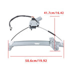 For ACURA CL 2001-2002 751-162 Power Window Regulator Front Left 4 pins w/ Motor