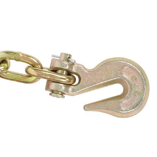 With Clevis HooksTransportation Bundle Chain Steel Gold 4700lbs G70 5/16in×10ft