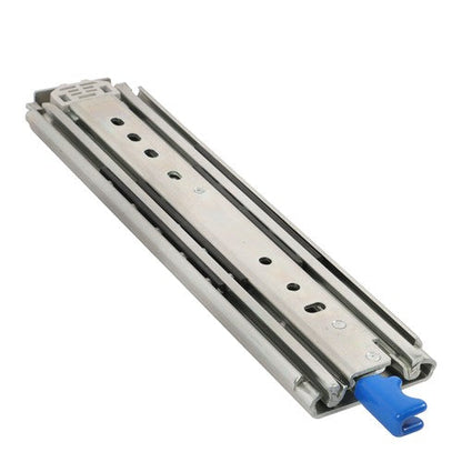Locking Drawer Slides 12 Inch Full Extension & Lock 500 lb Load Capacity 1 Pair