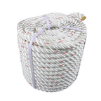 1"������������������120ft Double Braid Polyester Rope 3400lbs Breaking Strength Strong Pulling